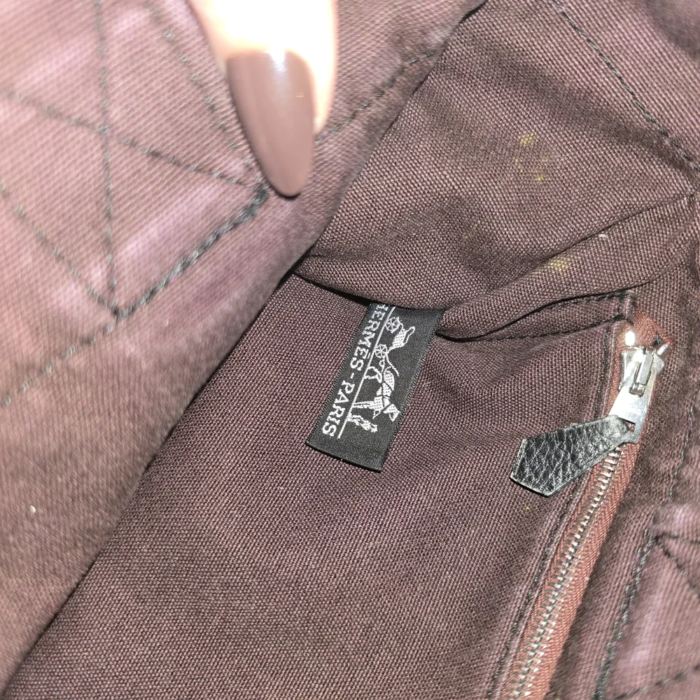 Hermes Fourre-Tout PM Canvas Tote Bag